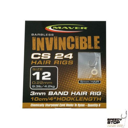 Carlige legate Maver Invincible CS24 Speedy Stop nr.16 - Fir 0.20mm