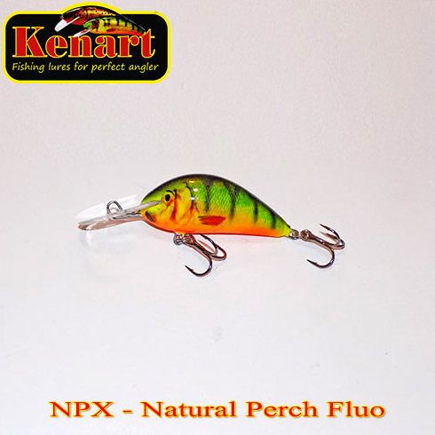 Vobler Kenart Shark F 4cm, culoare NPX
