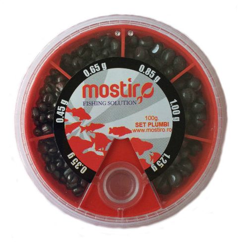 Set Plumbi Mostiro Alice Despicate 100g 0.35-1.25g