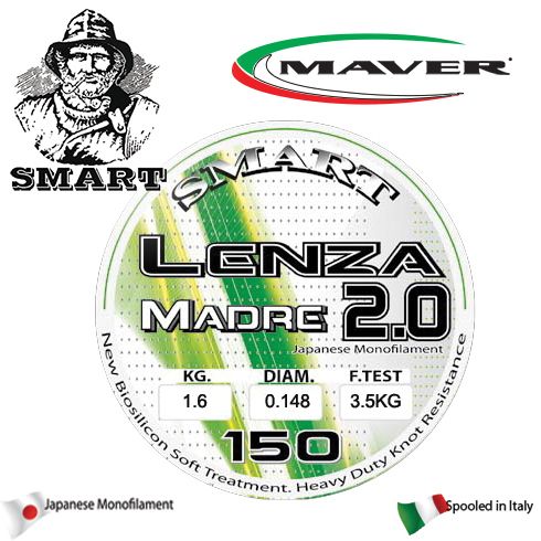 Fir monofilament Maver Lenza Madre 2.0 0,112mm/1kg/150m