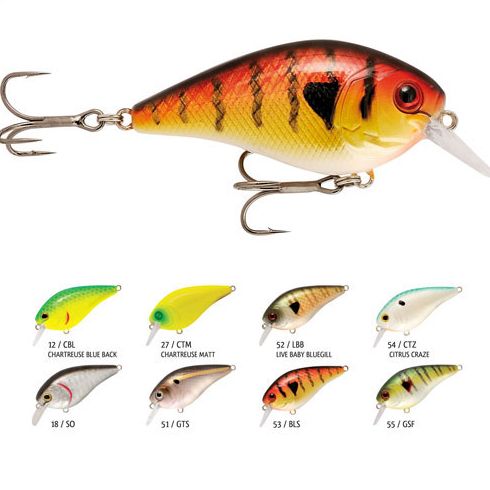 Vobler Rapture Neo Crank SQR F 5cm/8g, culoare CTM
